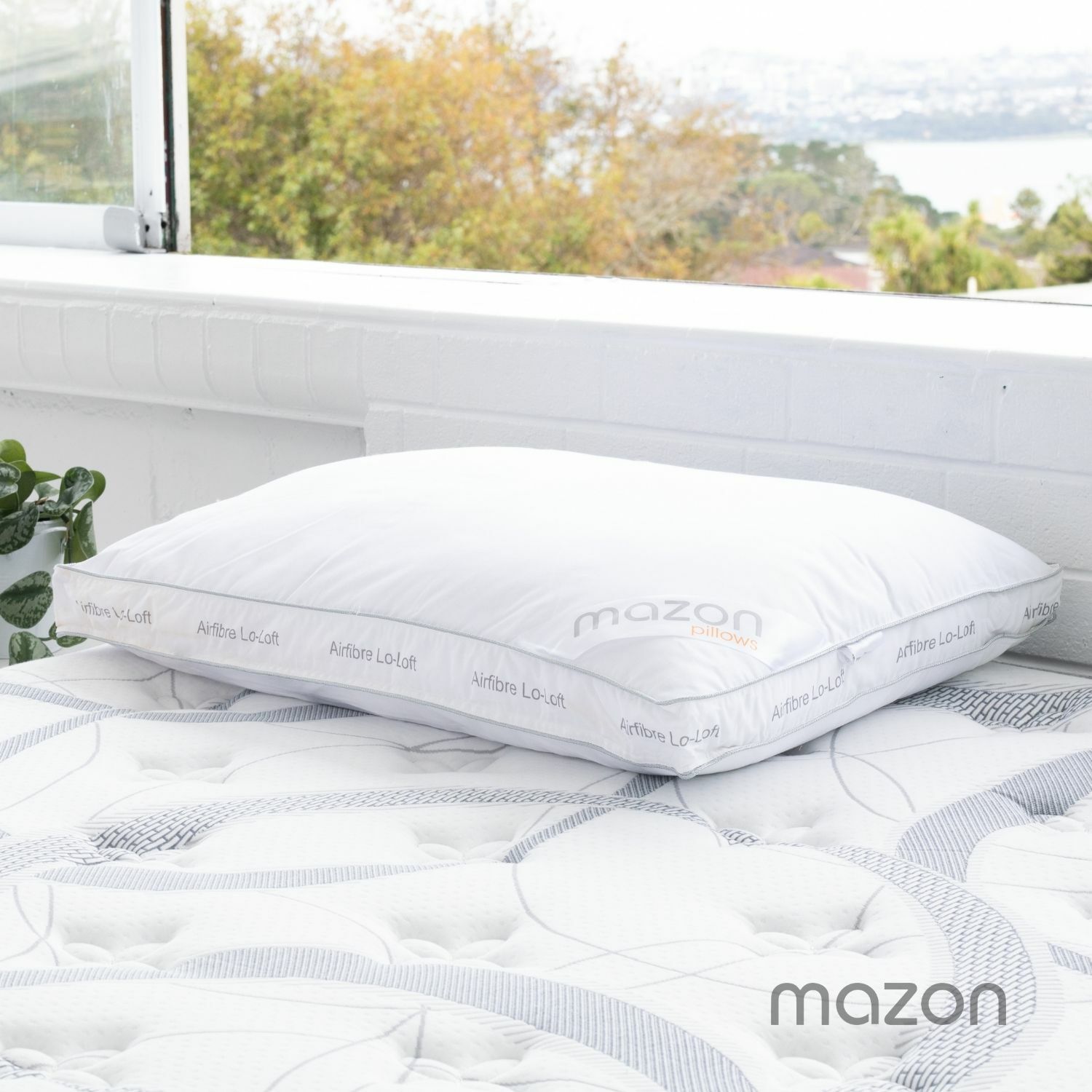 Mazon Airfibre Lo-Loft Pillow